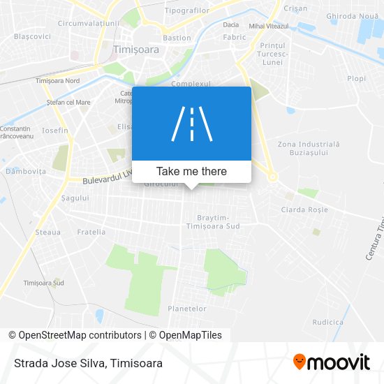 Strada Jose Silva map