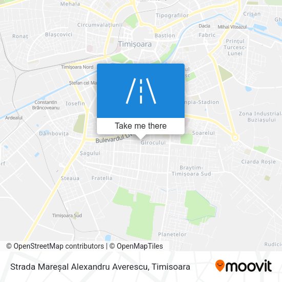 Strada Mareșal Alexandru Averescu map