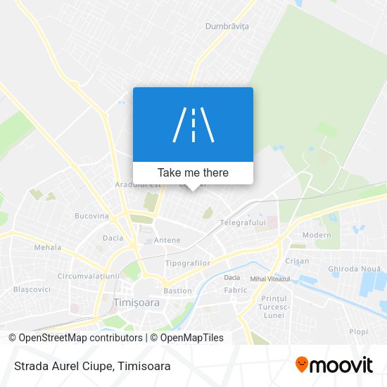 Strada Aurel Ciupe map