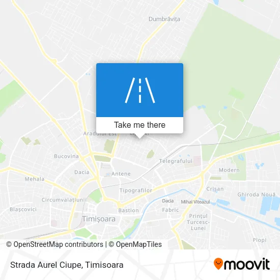 Strada Aurel Ciupe map