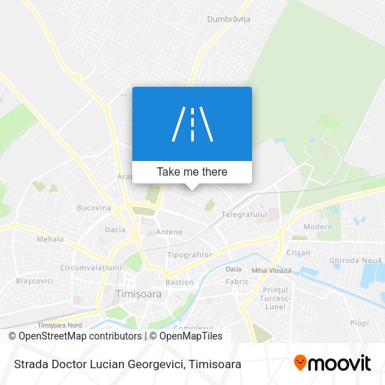 Strada Doctor Lucian Georgevici map
