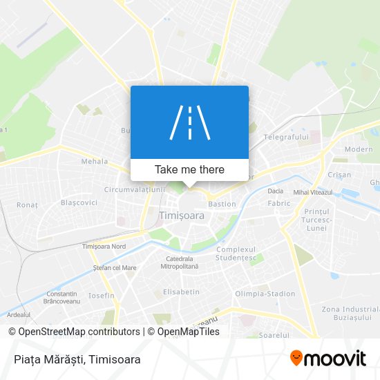 Piața Mărăști map