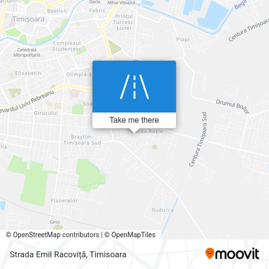 Strada Emil Racoviță map