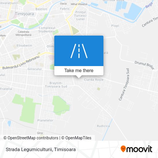 Strada Legumiculturii map
