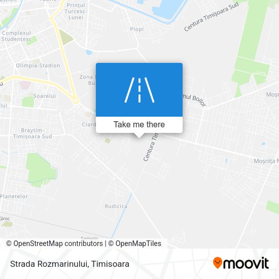Strada Rozmarinului map