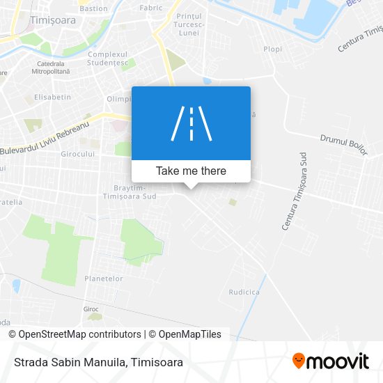 Strada Sabin Manuila map