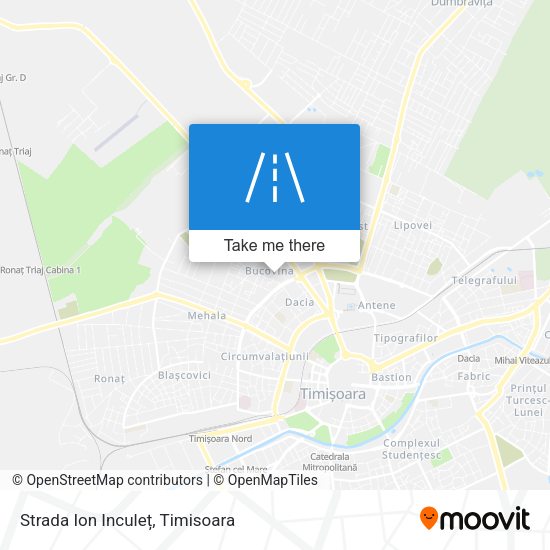 Strada Ion Inculeț map