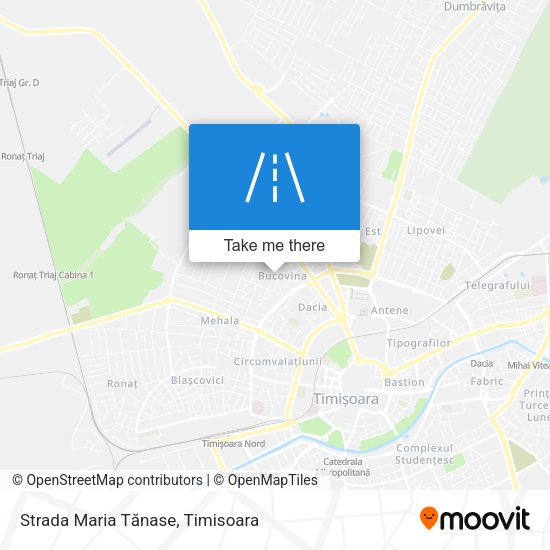 Strada Maria Tănase map
