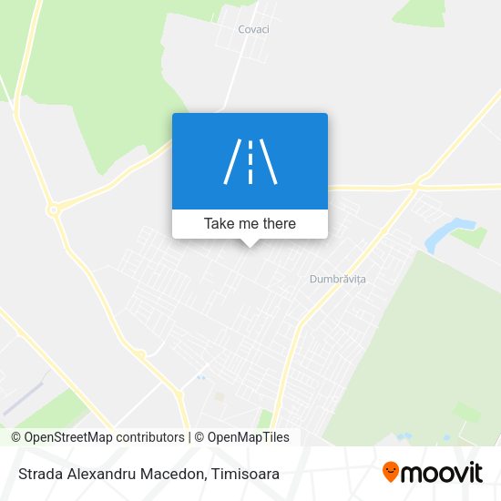 Strada Alexandru Macedon map