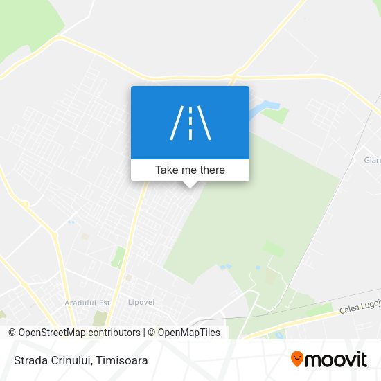 Strada Crinului map