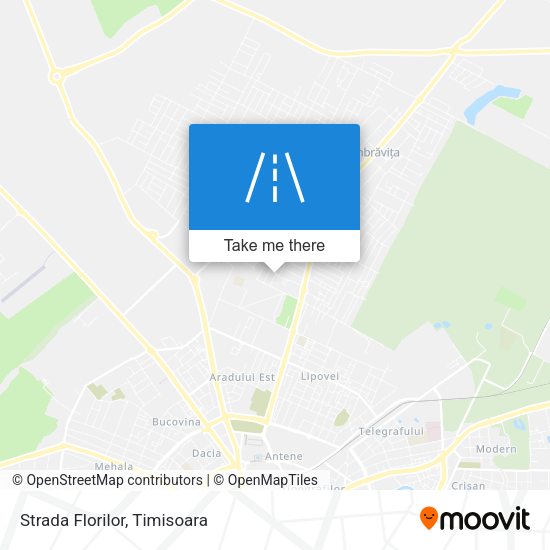 Strada Florilor map