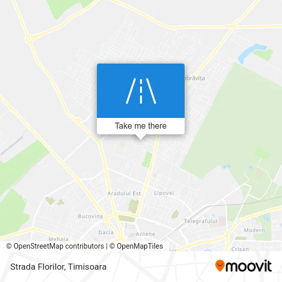 Strada Florilor map