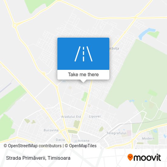 Strada Primăverii map