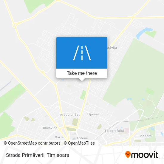 Strada Primăverii map
