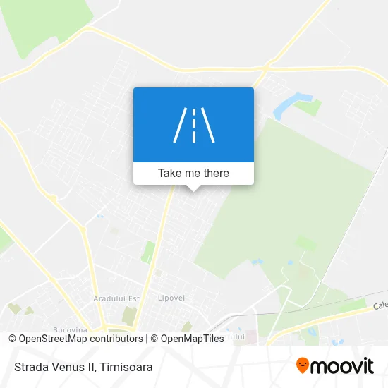 Strada Venus II map