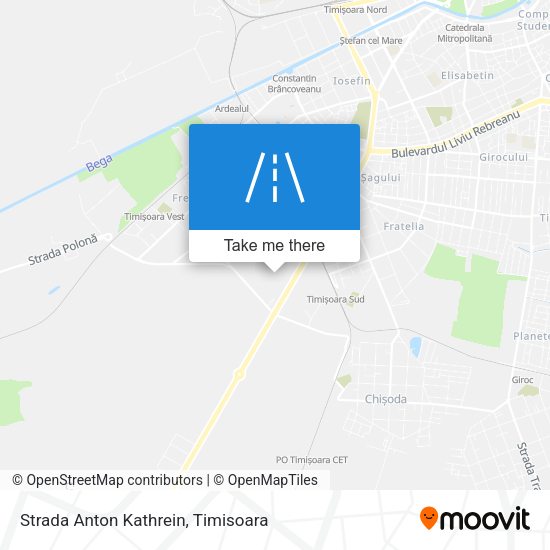 Strada Anton Kathrein map