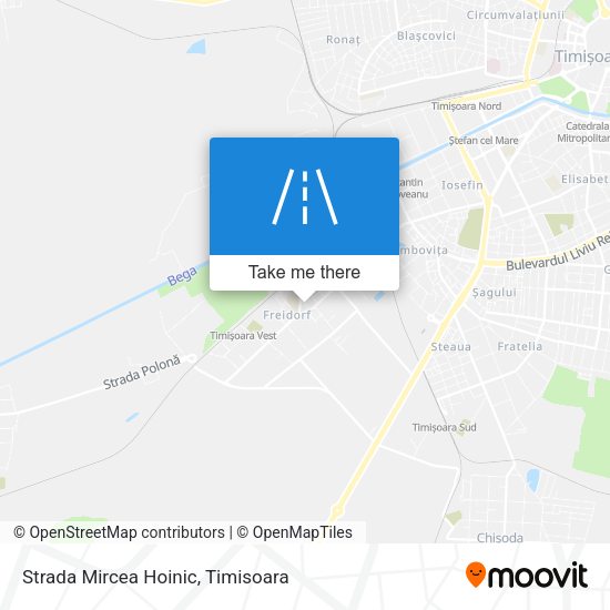 Strada Mircea Hoinic map