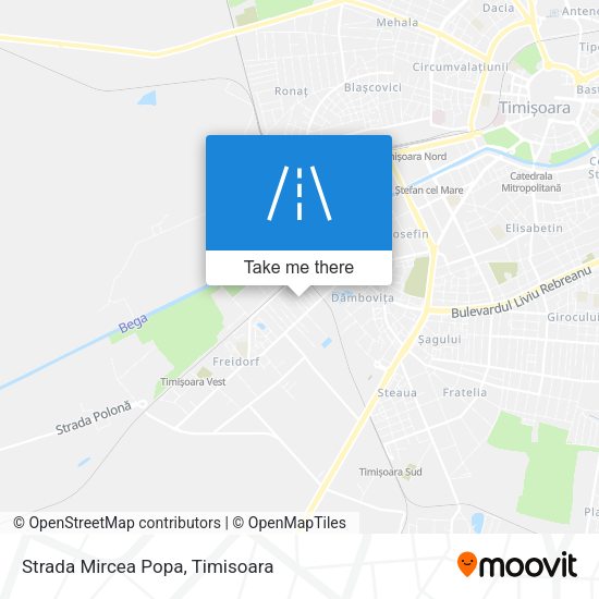 Strada Mircea Popa map