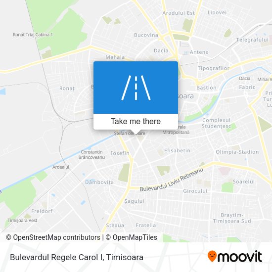 Bulevardul Regele Carol I map
