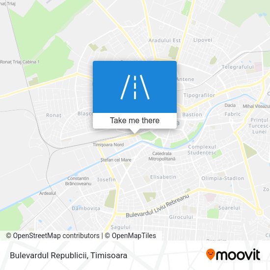 Bulevardul Republicii map