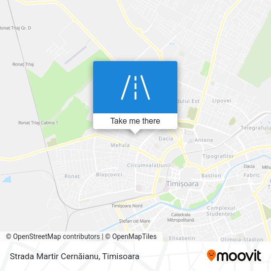 Strada Martir Cernăianu map