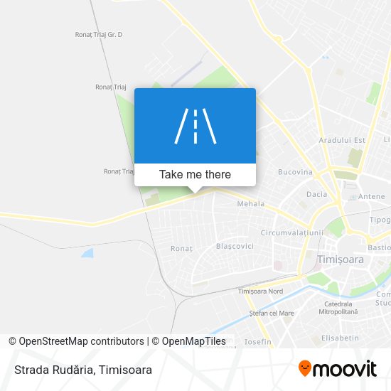 Strada Rudăria map