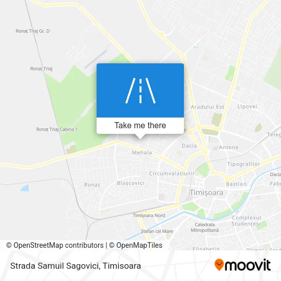 Strada Samuil Sagovici map
