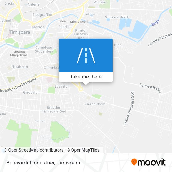 Bulevardul Industriei map