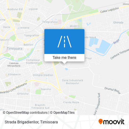 Strada Brigadierilor map