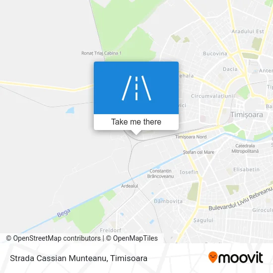 Strada Cassian Munteanu map