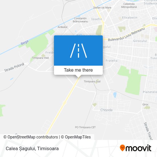 Calea Șagului map