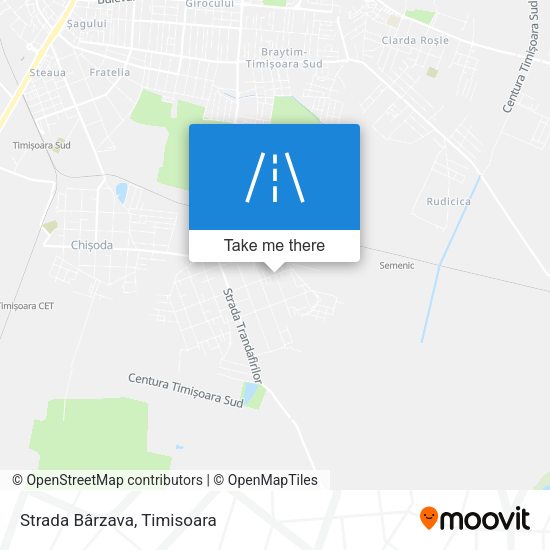 Strada Bârzava map