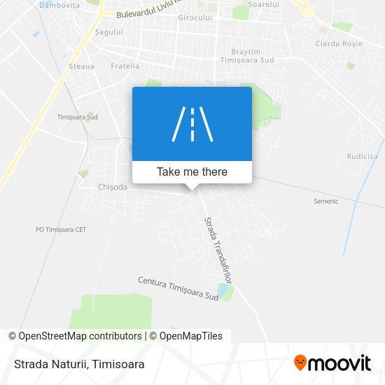 Strada Naturii map