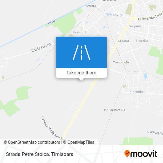 Strada Petre Stoica map