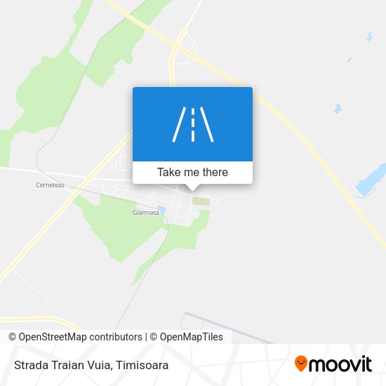 Strada Traian Vuia map