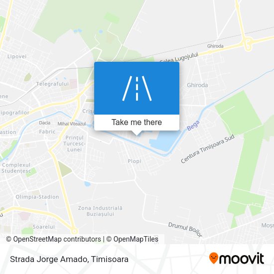 Strada Jorge Amado map
