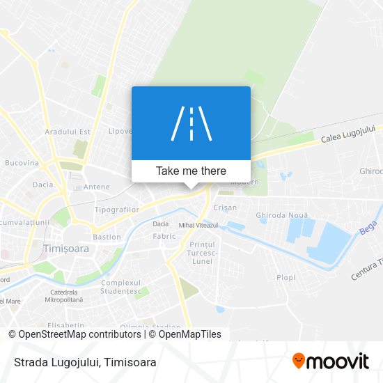 Strada Lugojului map
