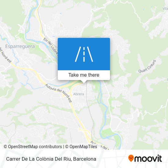 Carrer De La Colònia Del Riu map