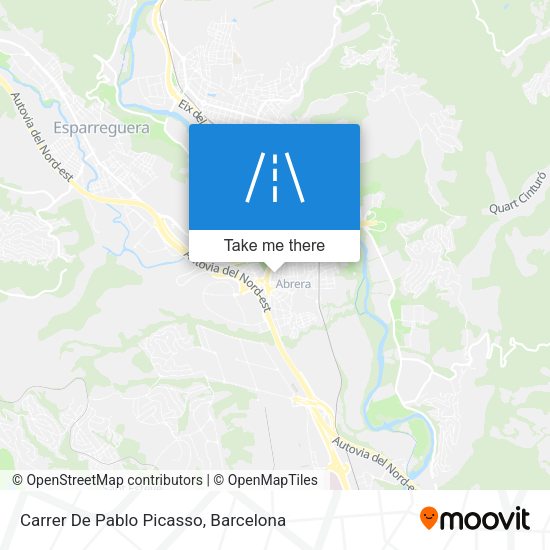 Carrer De Pablo Picasso map