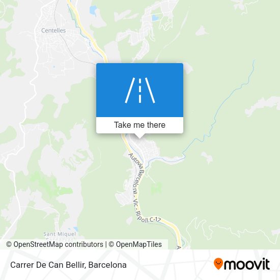 Carrer De Can Bellir map