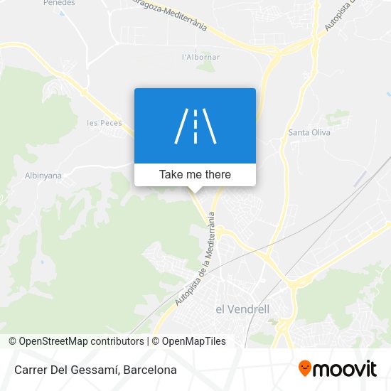Carrer Del Gessamí map