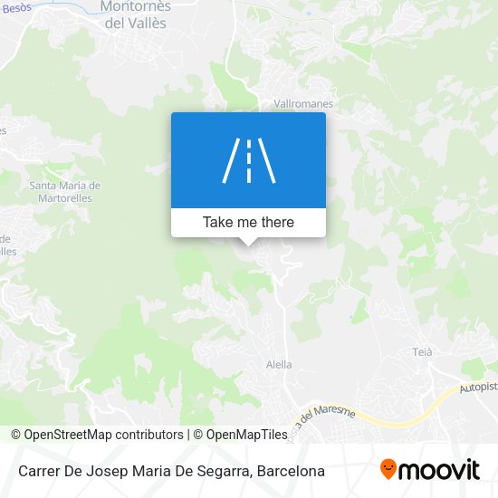 Carrer De Josep Maria De Segarra map