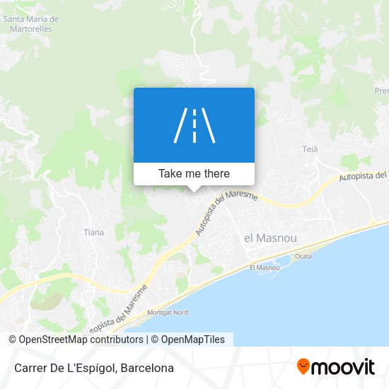 Carrer De L'Espígol map