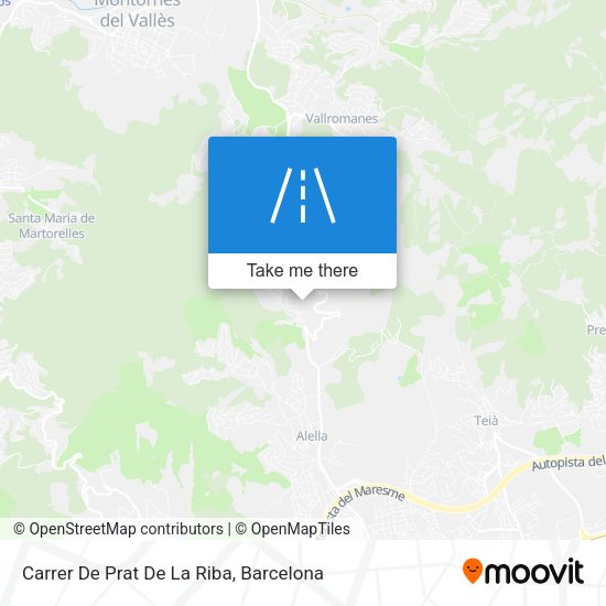 Carrer De Prat De La Riba map
