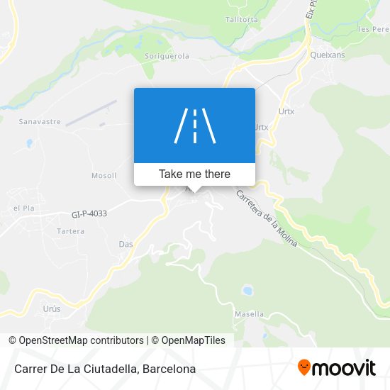 Carrer De La Ciutadella map