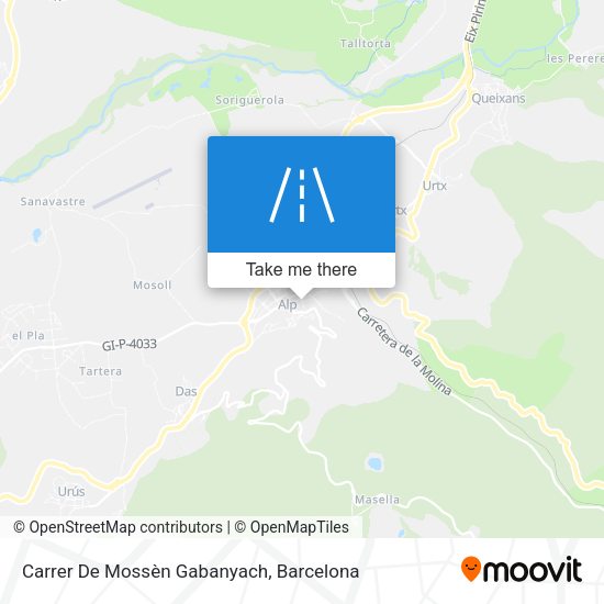 Carrer De Mossèn Gabanyach map
