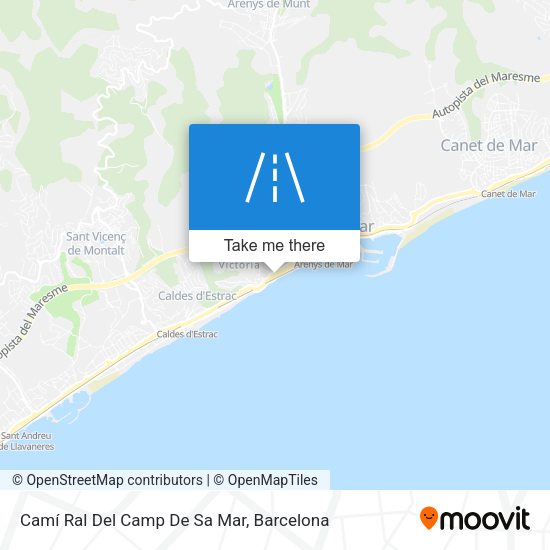 Camí Ral Del Camp De Sa Mar map