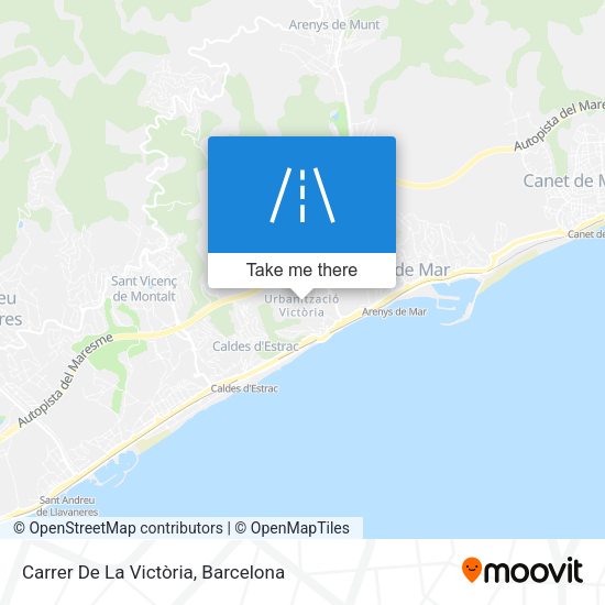 Carrer De La Victòria map