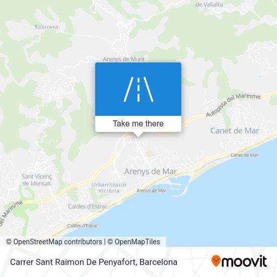 Carrer Sant Raimon De Penyafort map