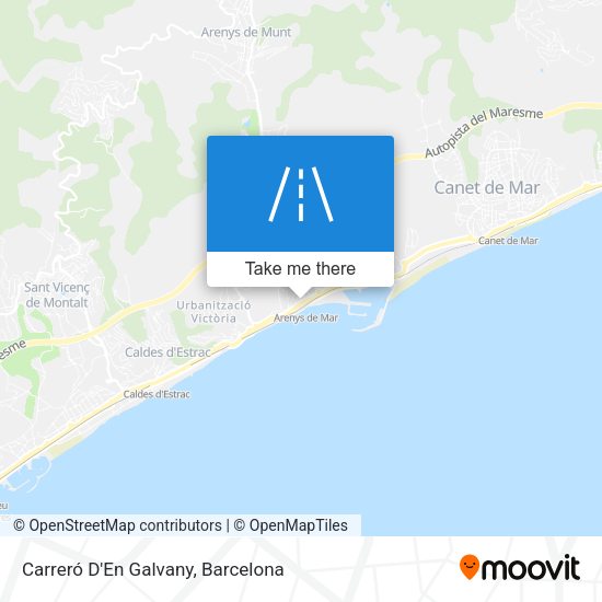 Carreró D'En Galvany map